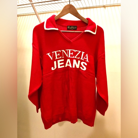 ExPloit v-neck knit sweater - Picture 1 of 3